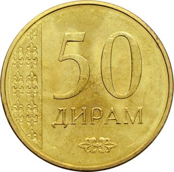 50 дирамов 2015 Таджикистан