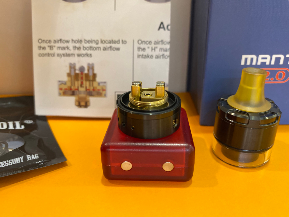 Бак MANTA V2 MTL RTA by ADVKEN 2мл