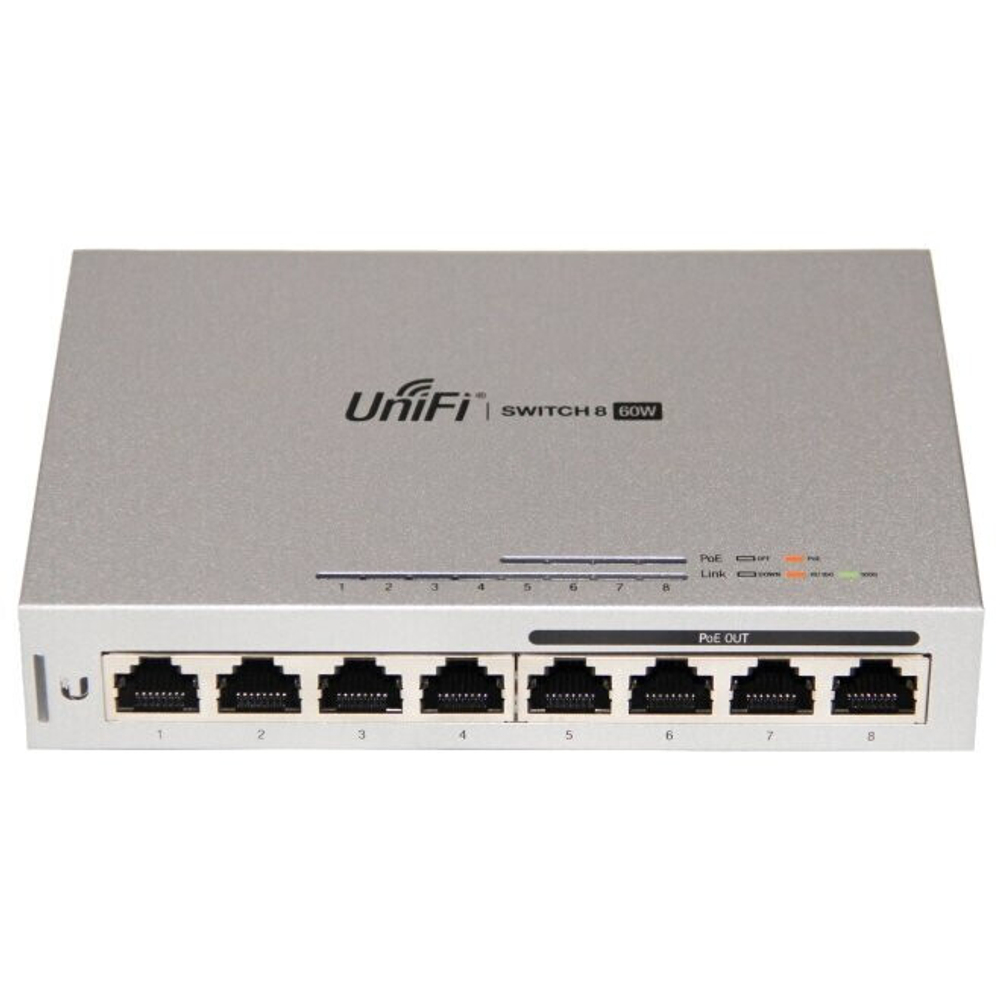 Коммутатор (свитч) Ubiquiti UniFi Switch 8-60W, 5 шт.