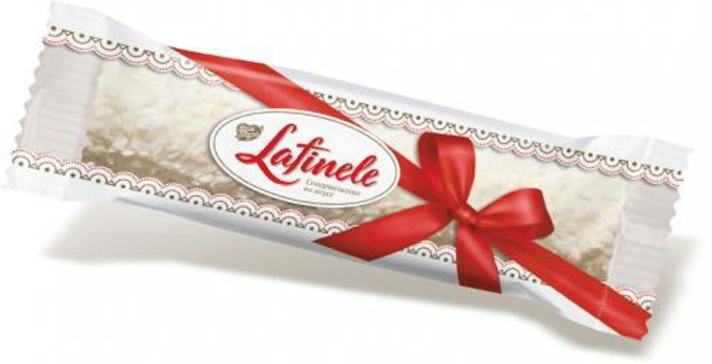 Вафельные трубочки &quot;Laritele&quot; с молочной начинкой в глазури с кокосом 19,5г. Знак вкуса - купить не дорого в Москве