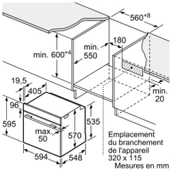 Электрический духовой шкаф Bosch HBA573BB1
