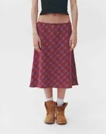 Купить Юбка One Two Midi Wine Юбка One Two Midi Wine