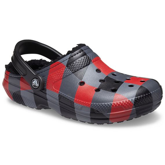 Crocs Classic 'Black Red Gray'