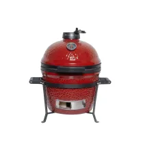 Керамический угольный гриль Diamond Egg Smart Red Magic, 33 см, красный