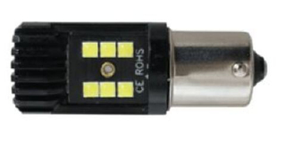 Светодиод 12V T25   12SMD 3030 WHITE 6.5W (1конт) S0022