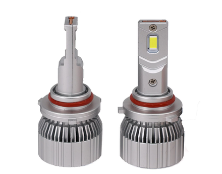 Светодиодные лампы HB4 (9006) Sariti T6 с вентилятором, 12V, 45W, 5500K (комплект, 2шт)