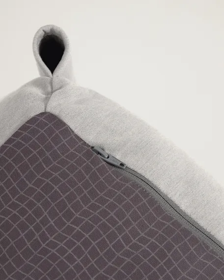 Пуф уличный Square для модульного дивана 100x100 светло-серый