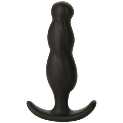 Анальная пробка Mood Naughty 3 Silicone - 8,9 см. (Цвет: черный)
