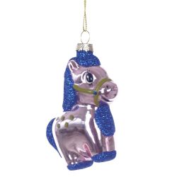 GAEM Украшение новогоднее "Лошадка", L7 W3,5 H9,5 см, 2в.