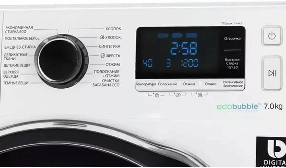 Стиральная машина Samsung WW70J6210DW/LD