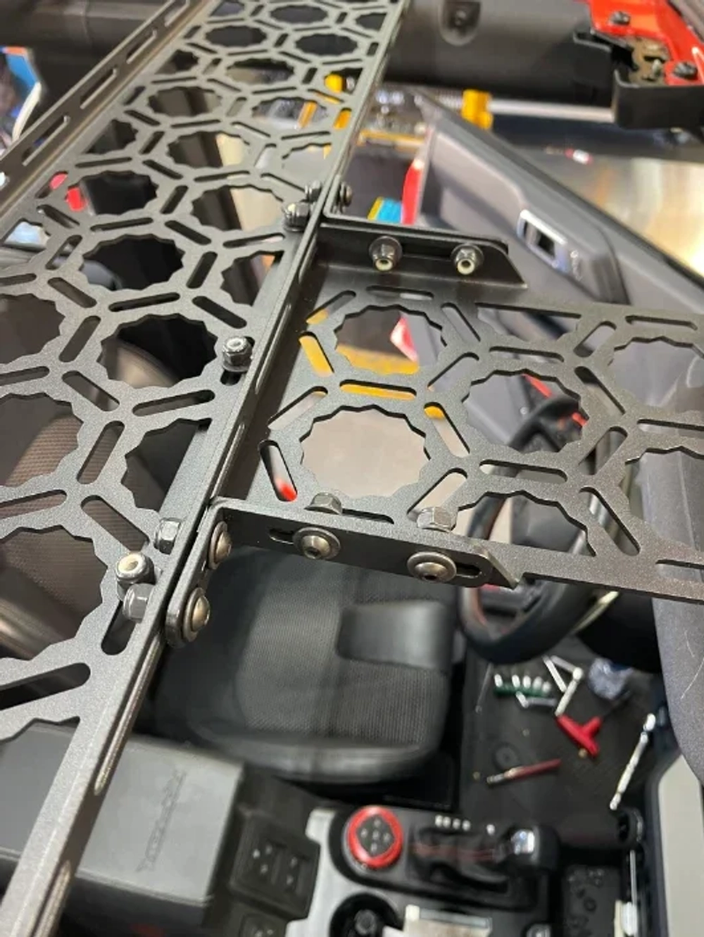 Внутреннее крепление на крышу для Bronco Raptor 2022+ Дополнительная короткая панель