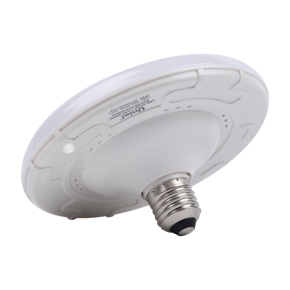 LED-U150-16W-SPSB-E27-FR PLP30WH Лампа светодиодная для растений. Форма UFO. матовая. Спектр для рассады и цветения. Картон. ТМ Uniel