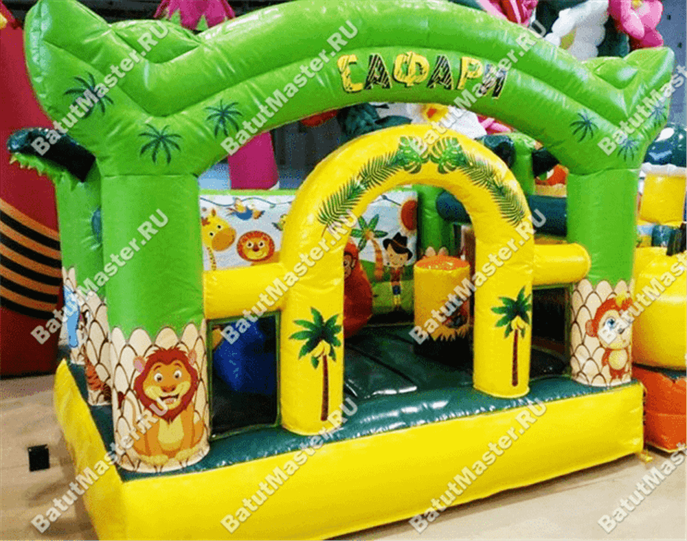 Надувной батут "Озорная обезьянка"