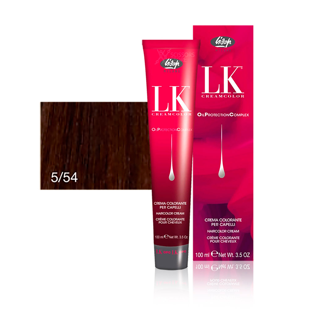 5/54 светло-каштановый красно-махагоновый