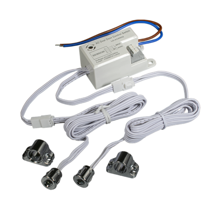 ИК выключатель DD-220-2, для двух дверей , 220В, хром