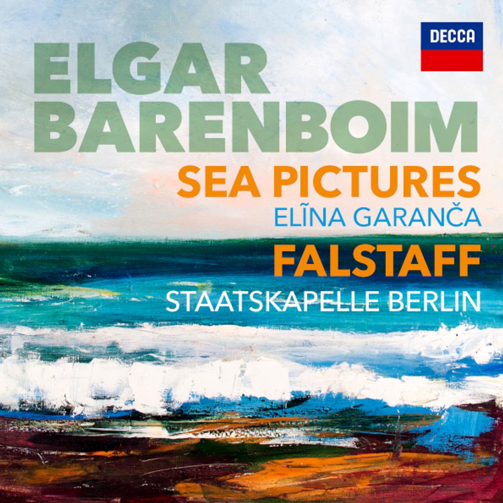 Elena Garanca, Staatskapelle Berlin, Daniel Barenboim / Elgar: Sea Pictures - Falstaff (CD)