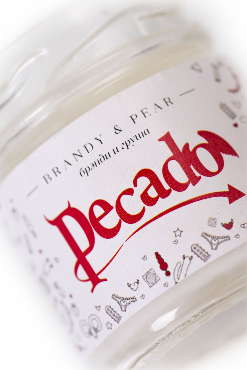 Массажная свеча Pecado Brandy & Pear, для эротического массажа, 35 мл