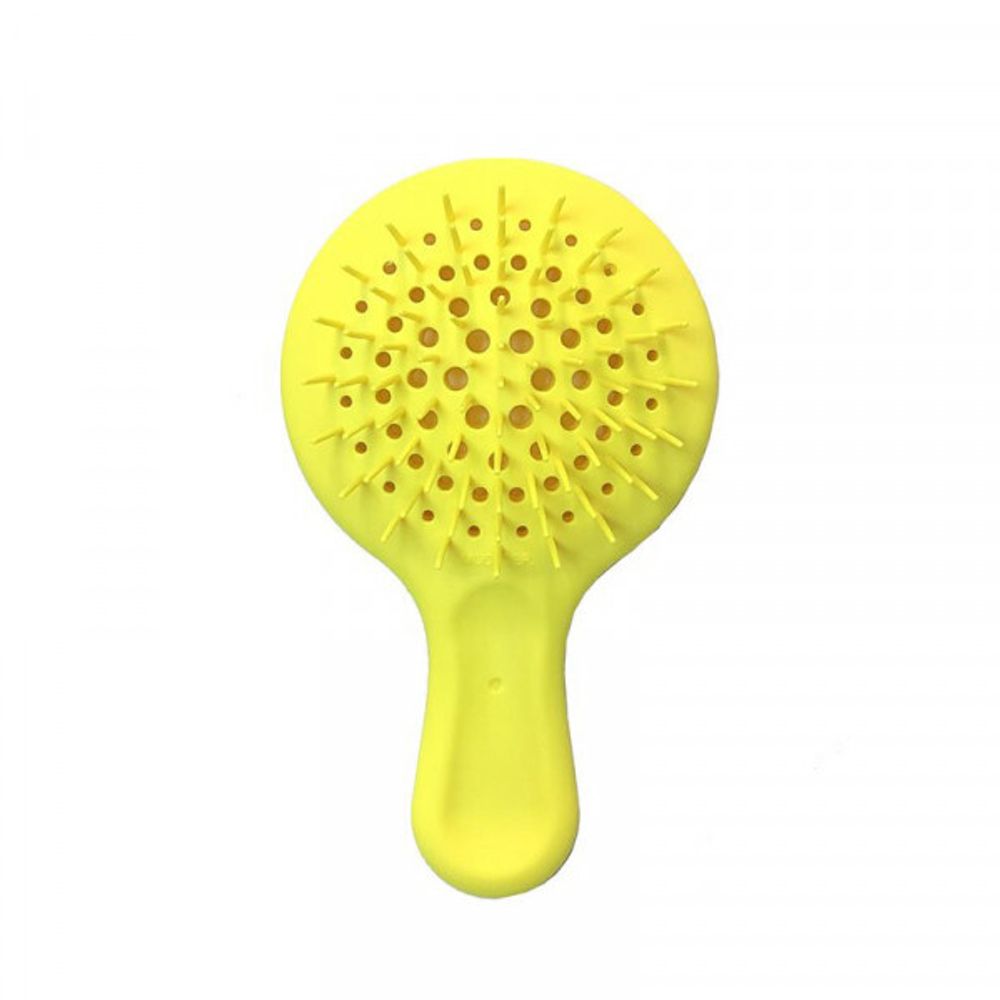 Расческа для волос JANEKE SuperBrush The Original Small мини Желтый кислотный