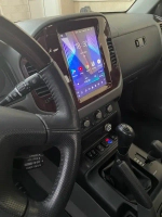 Магнитола для Mitsubishi Pajero 3, Montero 3 1999-2006 (рамка под дерево) - Teyes TPRO 2 монитор 9.7" в стиле "Тесла" на Android 10, ТОП процессор, 4G SIM-слот