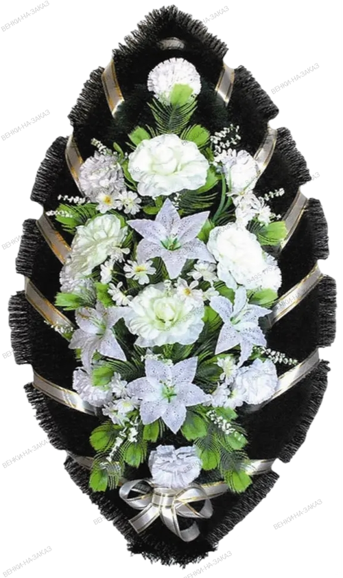 Венок искусственный «Стандарт» №14