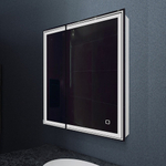 Зеркальный шкаф MIXLINE "Мелис" 700*800 (ШВ) 2 створки,правый,сенсорный выкл, светодиодная подсветка