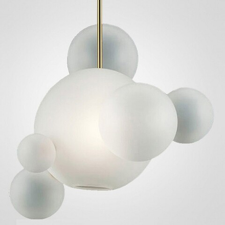 Подвесной светильник Imperiumloft Bubble BOLLE BLS LAMP white glass 40.2213