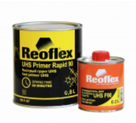 Грунт автомобильный быстрый Reoflex Primer Rapid UHS светло серый 0,8л+0,2л