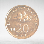 Malaysia, 20 Sen, 2010, VF