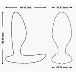 Вибровтулка анальная We-Vibe Ditto синяя