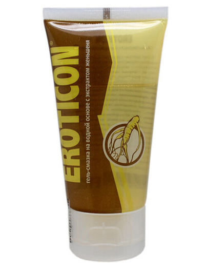 Гель-смазка возбуждающая HOT с женьшенем, 50 мл