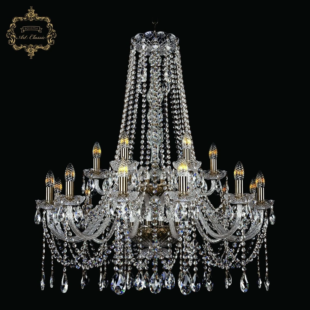 Подвесная люстра Art Classic 11.12.12+6.300.2d.h-98.Br.Sp