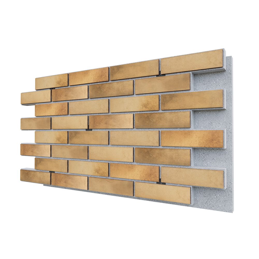 Негорючая термопанель ППС PRO Cerrad Retro Brick Masala 0,612 м², 1020x600 мм