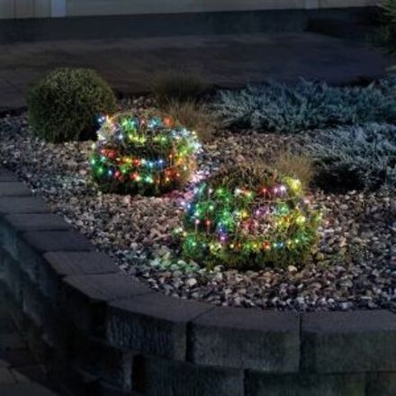 Гирлянда роса «Фейерверк» с трансформатором 20 м, 1000 LED, цвет свечения мультиколор