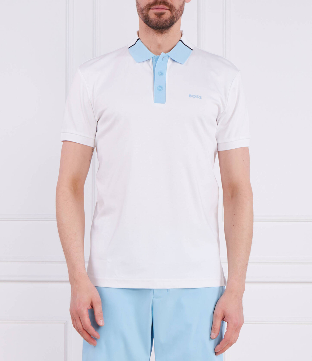 Поло Paddy 3 BOSS GREEN - белый(50488801)