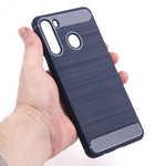 Противоударный чехол для Samsung Galaxy A21, 009508 Темно-синий