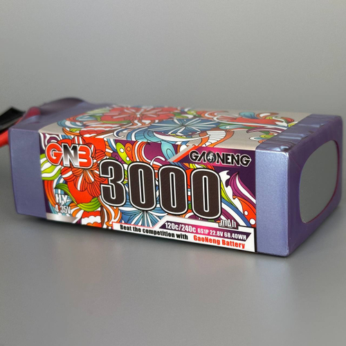 Аккумулятор Li-po GNB 3000mah 6S 120C HV