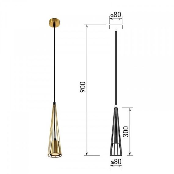 Подвесной светильник Rivoli Elsa 4159-201 Б0055021