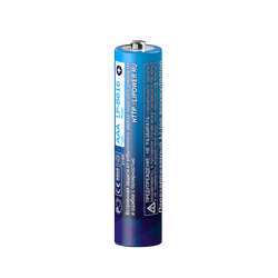 Аккумулятор LIPOWER AAA, Li-Ion, v.24/01, 1.5V, 1100 mWh, 4 шт., перезаряжаемые (Зарядное устройство в комплекте)
