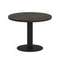 Yalta Стол журнальный круглый LT.SJ-1 Дуб Мали/Металл Черный 600*600*450
