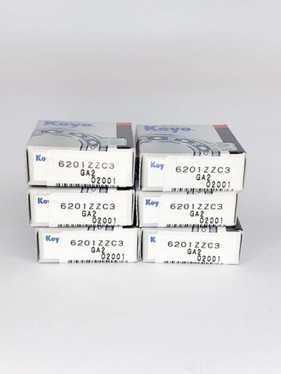 Подшипник Koyo 6201ZZC3 12х32х10 мм к-т 6 шт.
