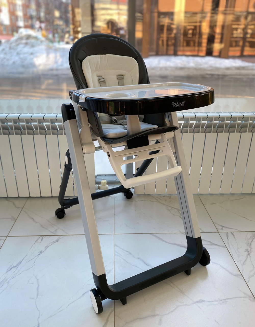 Стол-стул RANT "ONYX" RH502 Moon Grey