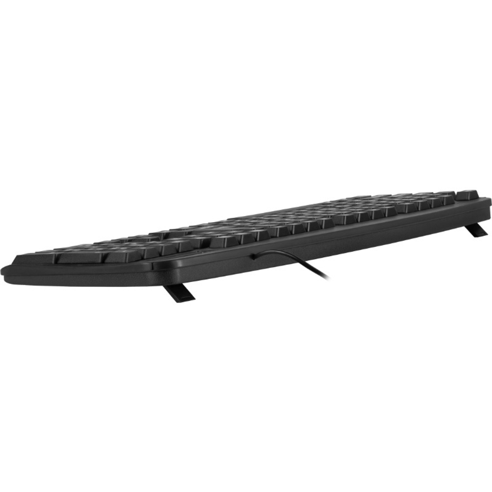 Defender Клавиатура проводная Office HB-910 RU, черный, полноразмерная.