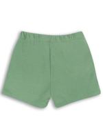 Костюм для девочек (свитшот, шорты) зелёный, р.104 (MINAKU)