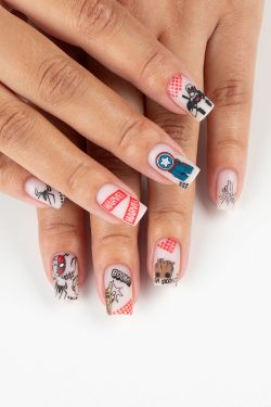 Swanky Stamping Пластина для стемпинга 164 marvel