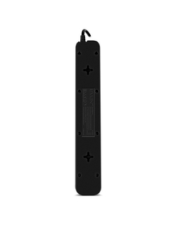 SVEN Фильтр SF-05LU 5.0 м (5 евро розеток,2*USB(2.4А)), черный, цветная коробка [SV-018856]