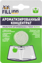 FL109 Ароматизированный концентрат стеклоомывателя в таблетке (яблоко), 1 шт.