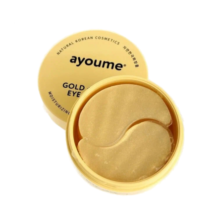 Патчи омолаживающие с золотом и улиткой Ayoume "Gold and Snail Eye Patch", 60 шт