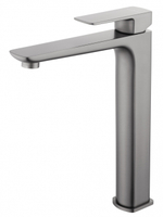 Смеситель для раковины высокий WONZON & WOGHAND EDGE, Темный графит (WW-88239003-BGM)