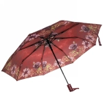 Зонт женский полуавтомат «Ultramarine - Олимпия», цвет микс, 8 спиц, d-100см, длина в слож. виде 30см