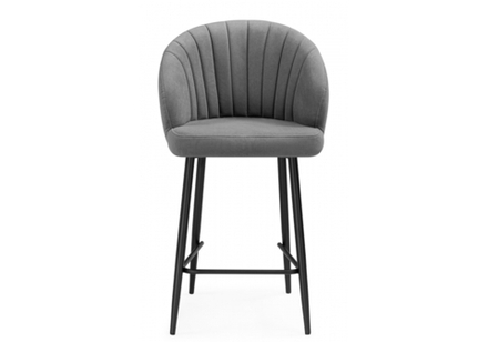 Барный стул Woodville Бэнбу marseille 11, черный, ножки черные